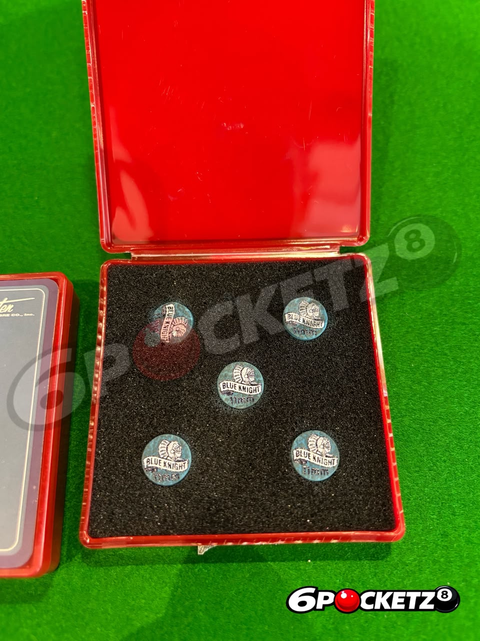 BLUE KNIGHT SNOOKER TIP